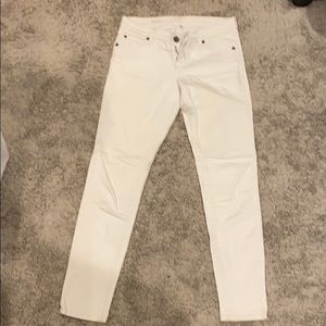 White jeans